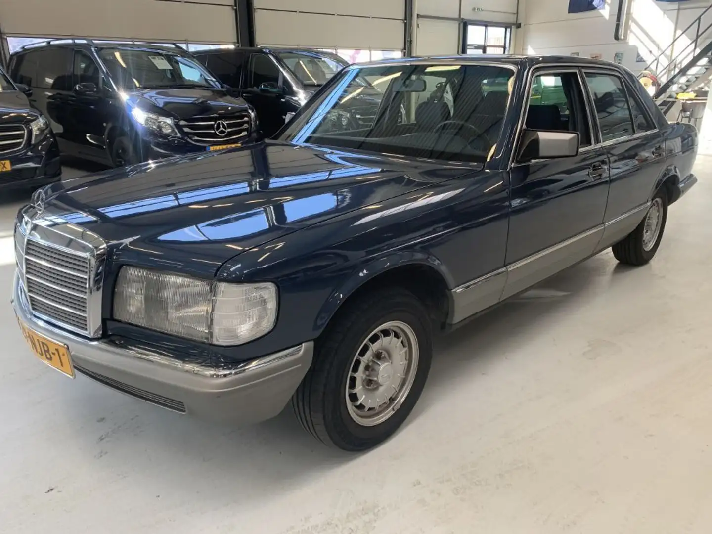 Mercedes-Benz S 280 Airco Automaat 170.000KM MARGE Blauw - 2