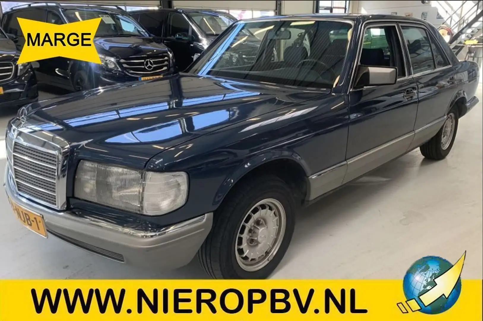 Mercedes-Benz S 280 Airco Automaat 170.000KM MARGE Bleu - 1