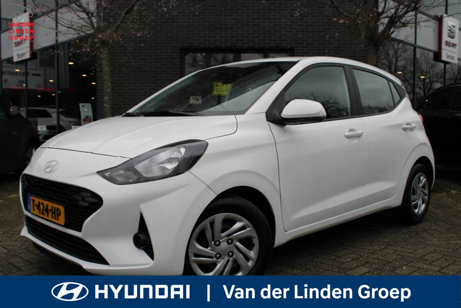 Hyundai i10 1.0 Comfort Smart Navi/Cam/Carplay/Cruise "RIJKLAA Wit - 1