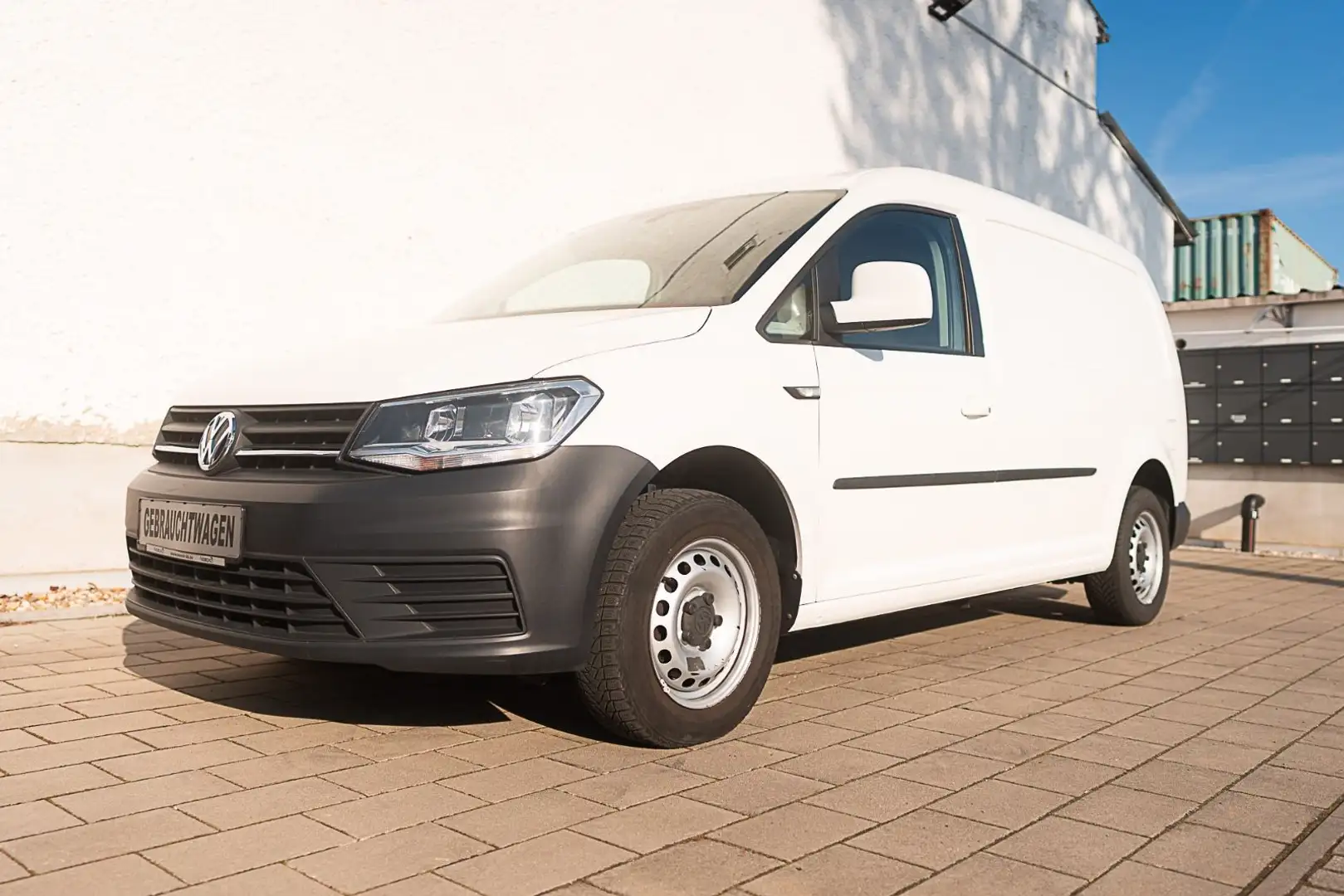Volkswagen Caddy 2.0 TDI Kasten Maxi Trendline BMT / Klima Weiß - 2
