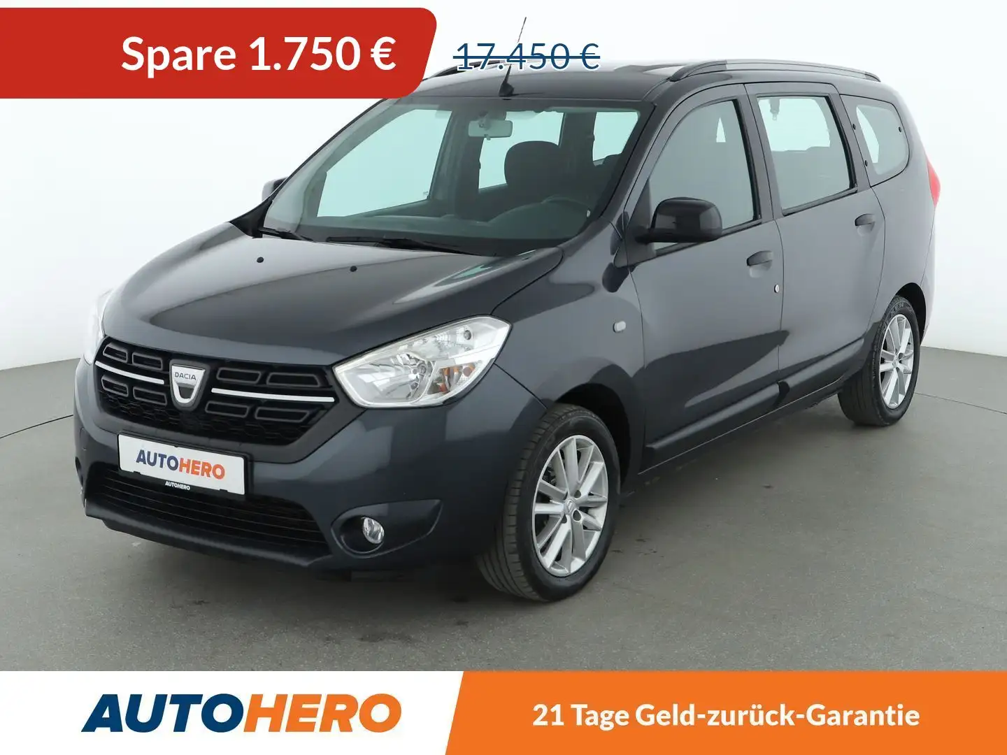 Dacia Lodgy 1.3 TCe Comfort *NAVI*CAM*SHZ*ALU*TEMPO* Šedá - 1