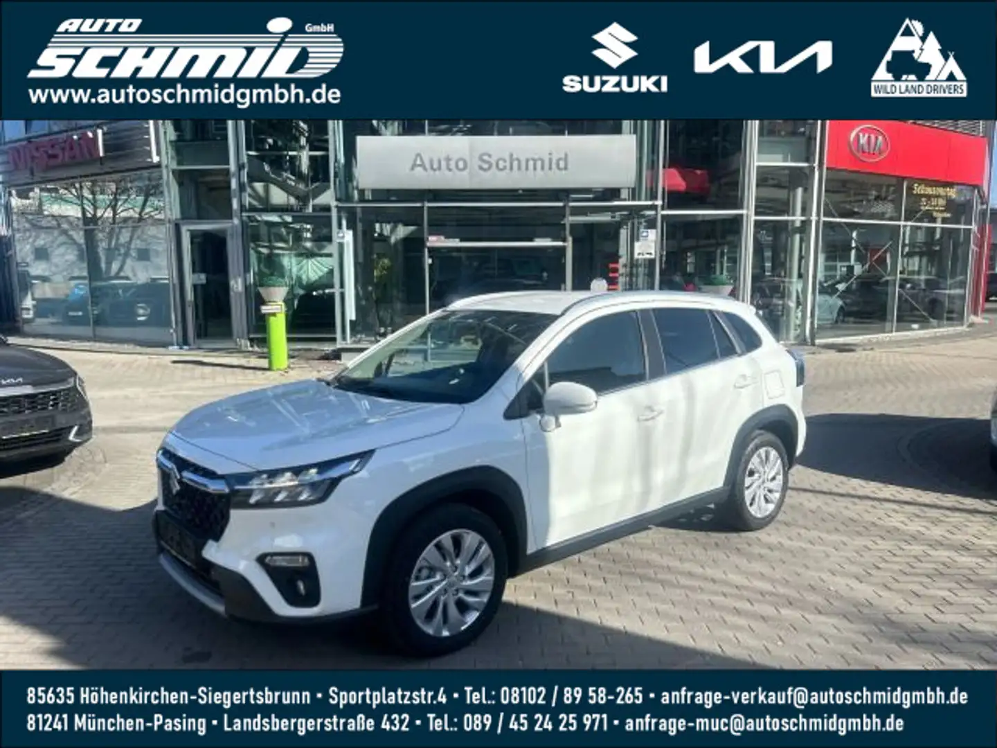Suzuki SX4 S-Cross SX4 S-CROSS 1.5 VOLLHYBRID AUTOMATIK COMFORT Weiß - 1