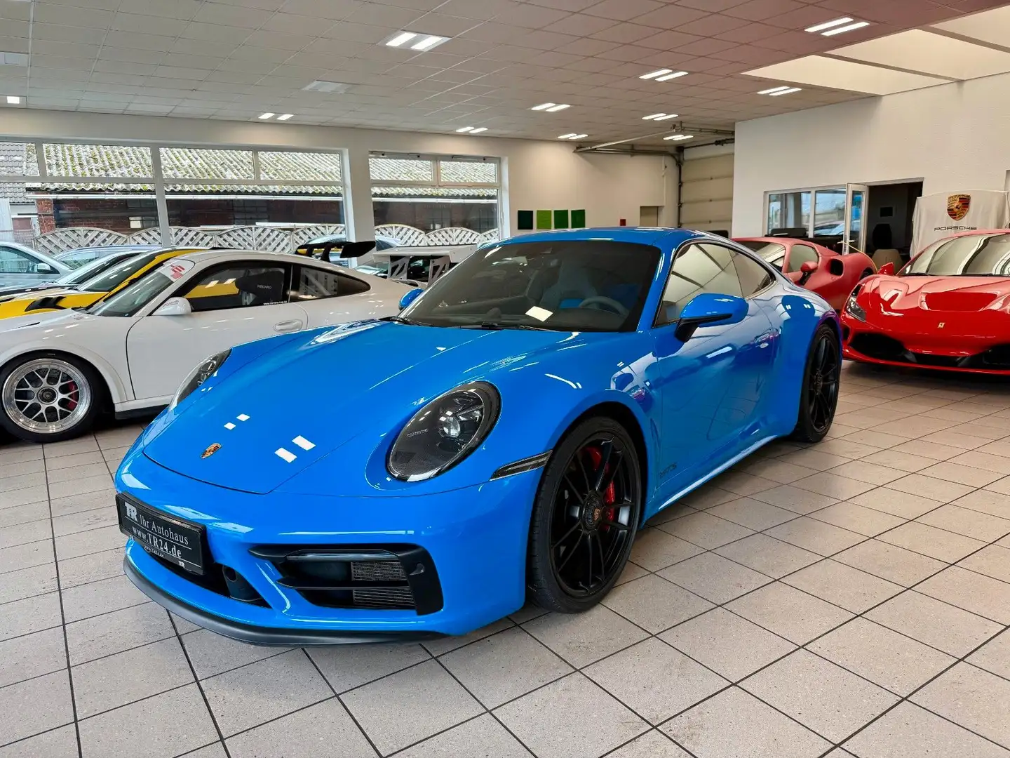 Porsche 992 911 992 Carrera GTS LIFT/ACC/360/Schiebedach Bleu - 2