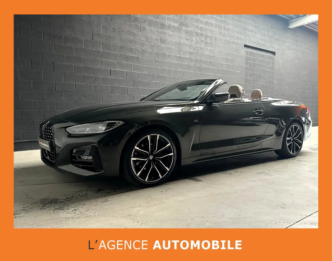 BMW 420 Cabrio - GARANTIE 12 à 48 mois Gris - 1