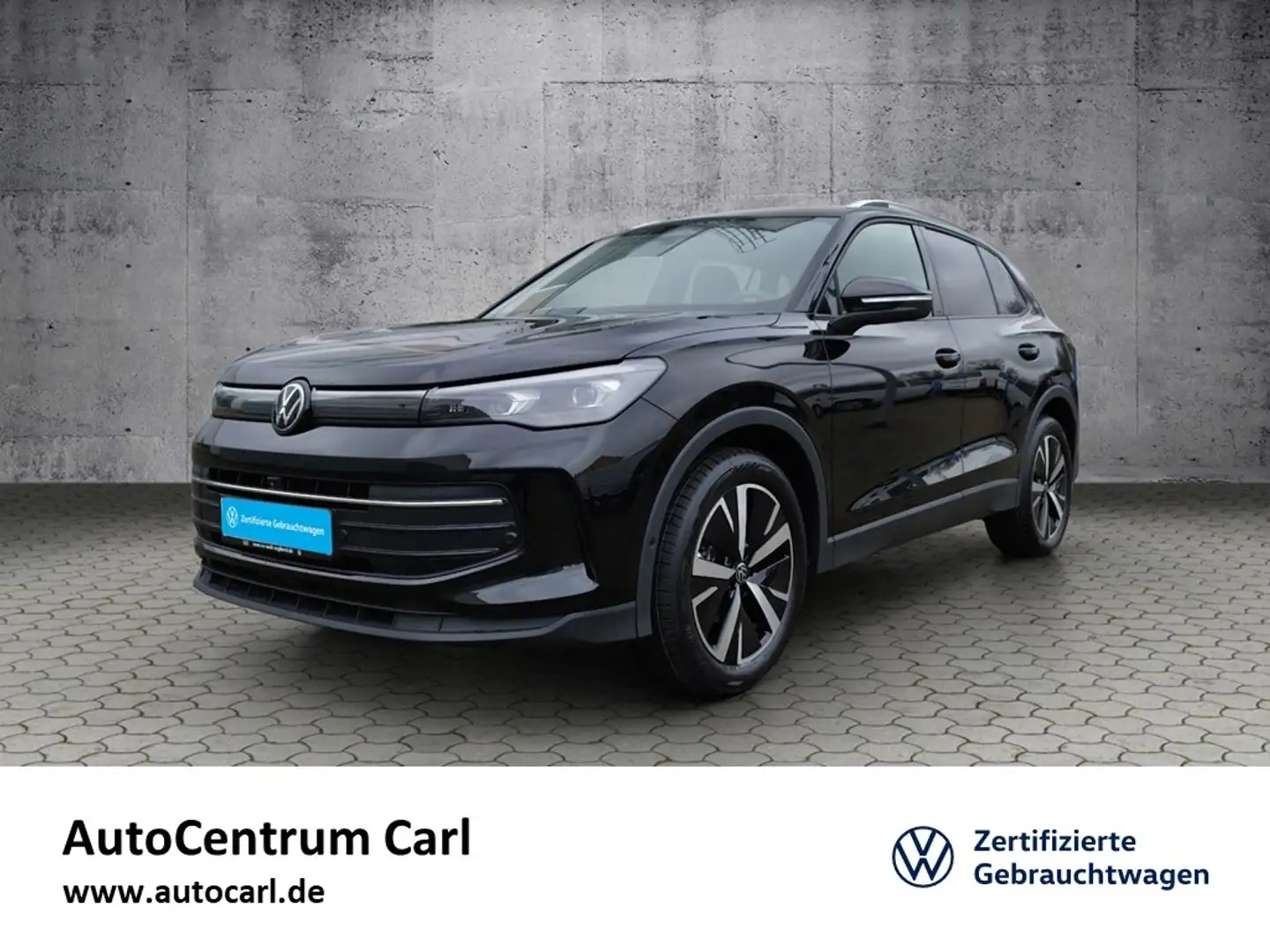 Volkswagen Tiguan Goal 1.5eTSI DSG AHK/Matrix/Navi/ KLIMA LED ALU Zwart - 1
