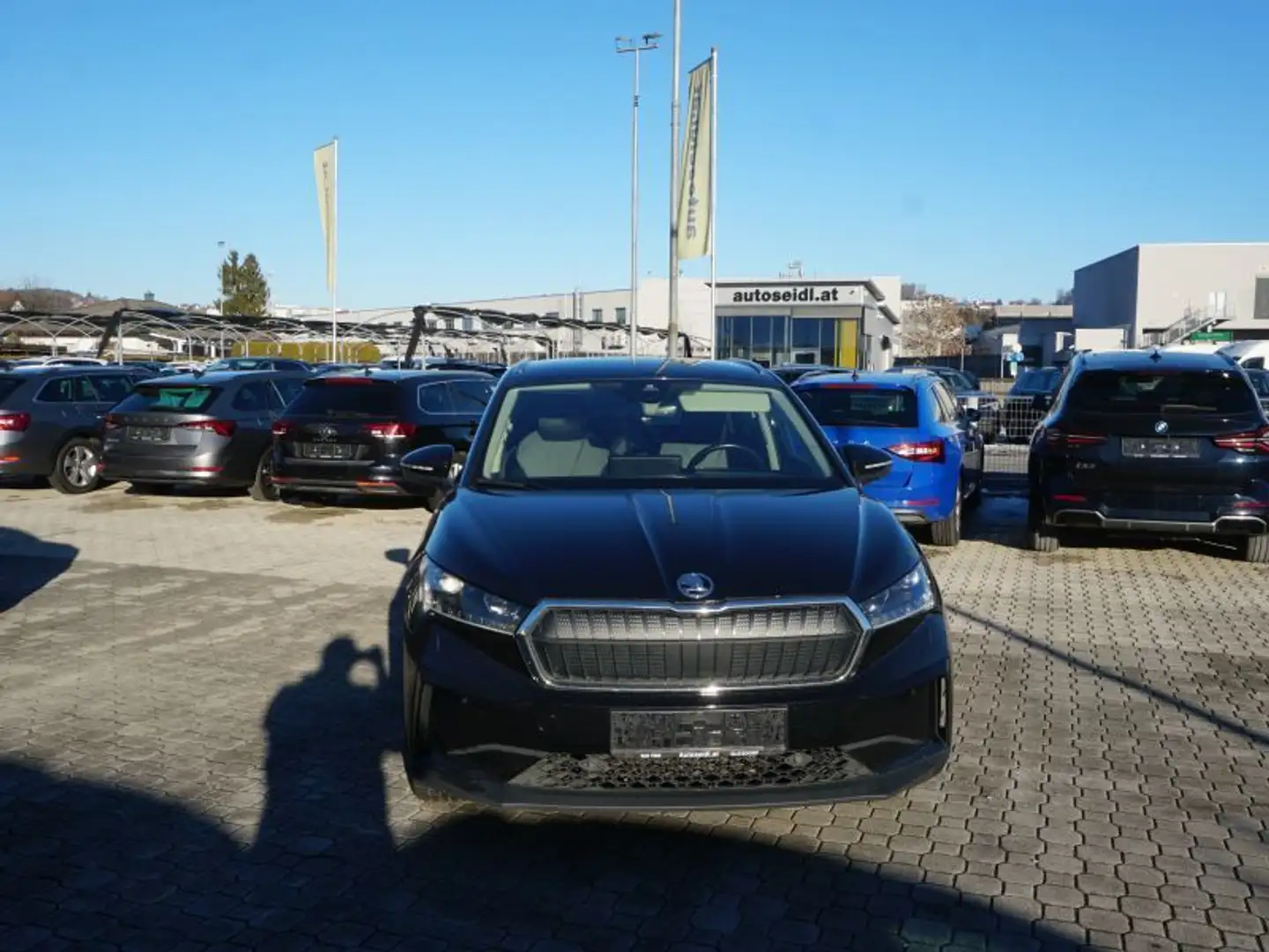 Skoda Enyaq 80 *MATRIX+1.BESITZ* Schwarz - 2