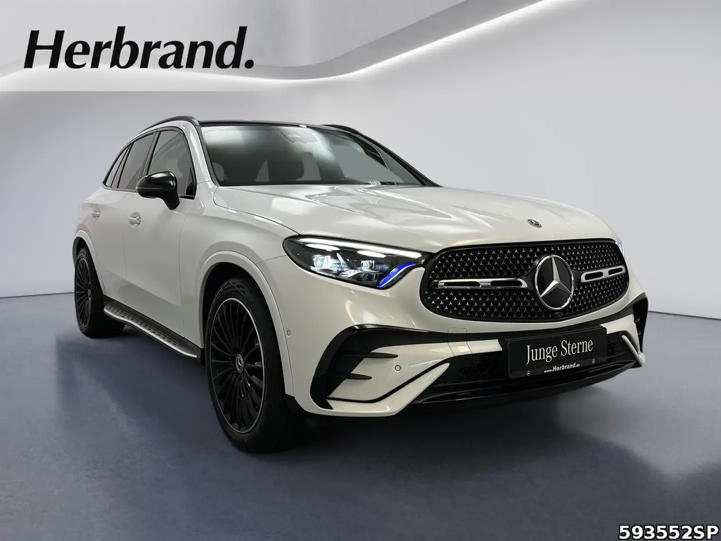 Mercedes-Benz GLC 300 4M AMG Night Pano AHK 360° Memory 20LM Weiß - 2