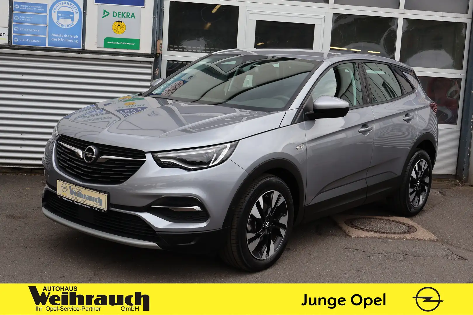 Opel Grandland X 1.6 Turbo AT8 Elegance+Navi+R-Kamera Gris - 1