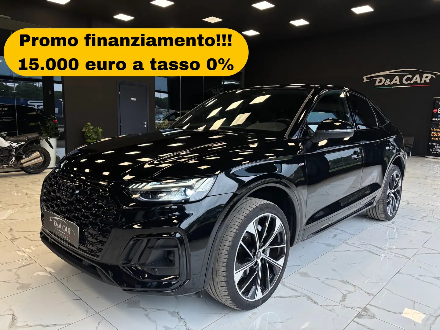 Audi Q5 SPB 40 TDI qu. S tr. Identity Black INTERNI RS Schwarz - 1