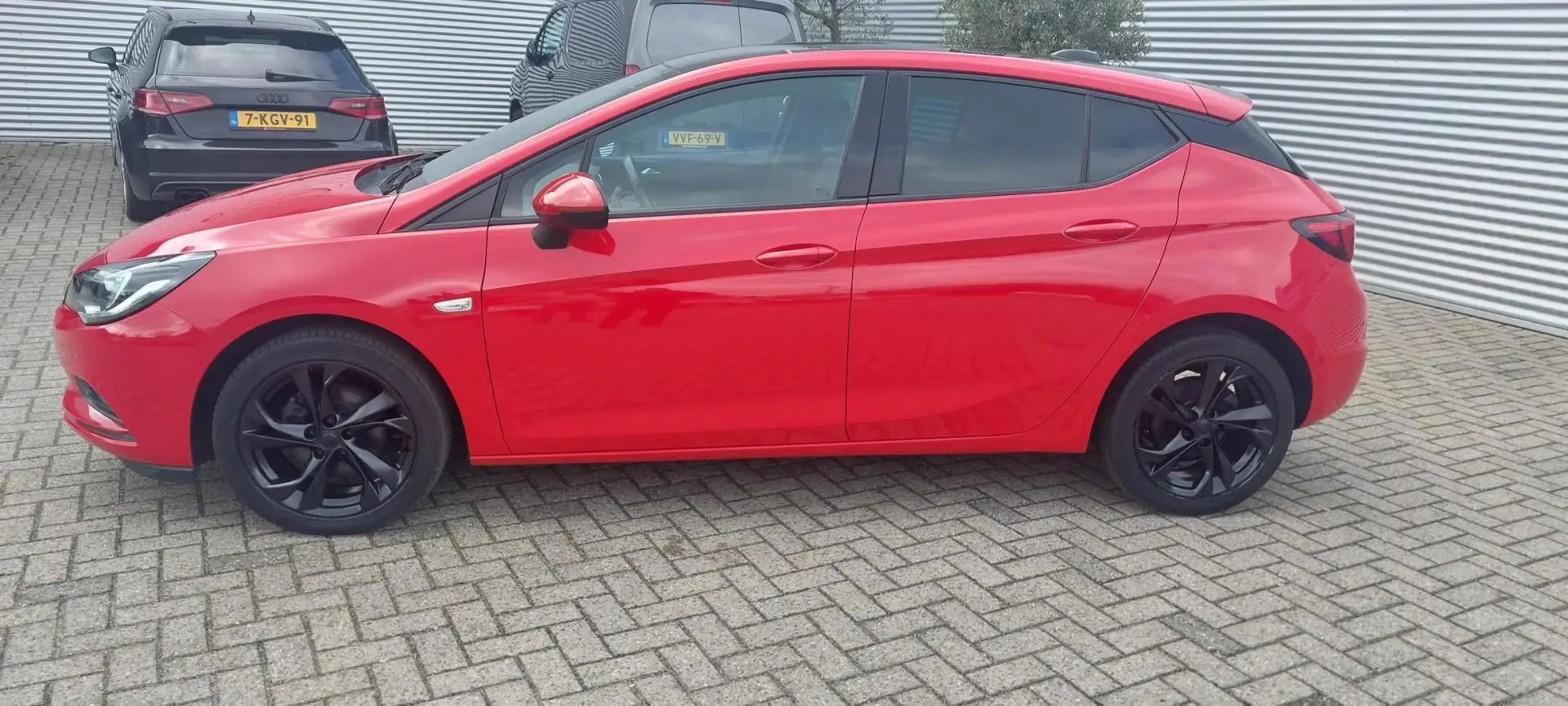 Opel Astra 1.0 color Edition ,sport pakket , climate controle Rood - 2