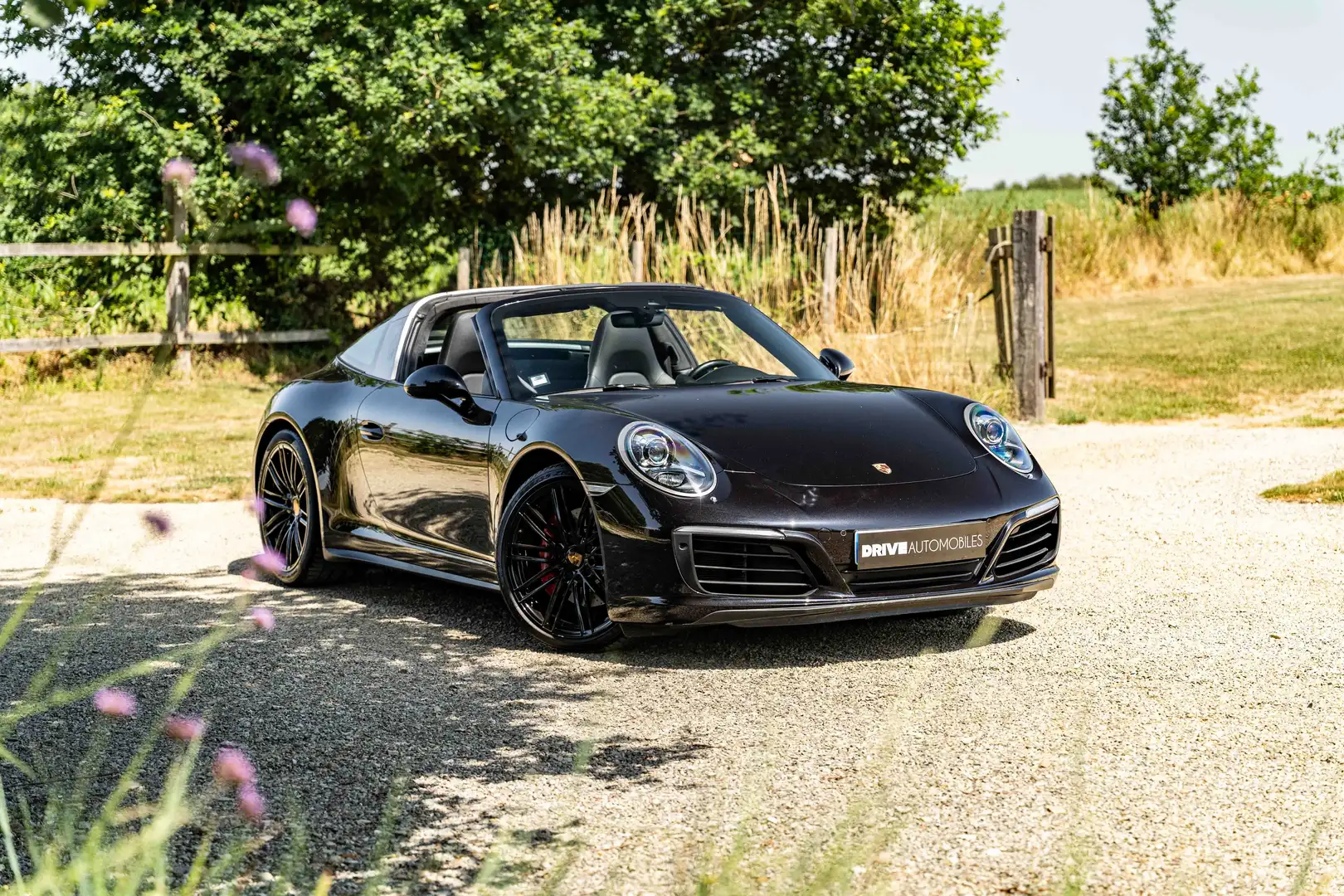 Porsche 911 Targa 4S PDK - PSE / Chrono / Service 100% Porsche Noir - 1