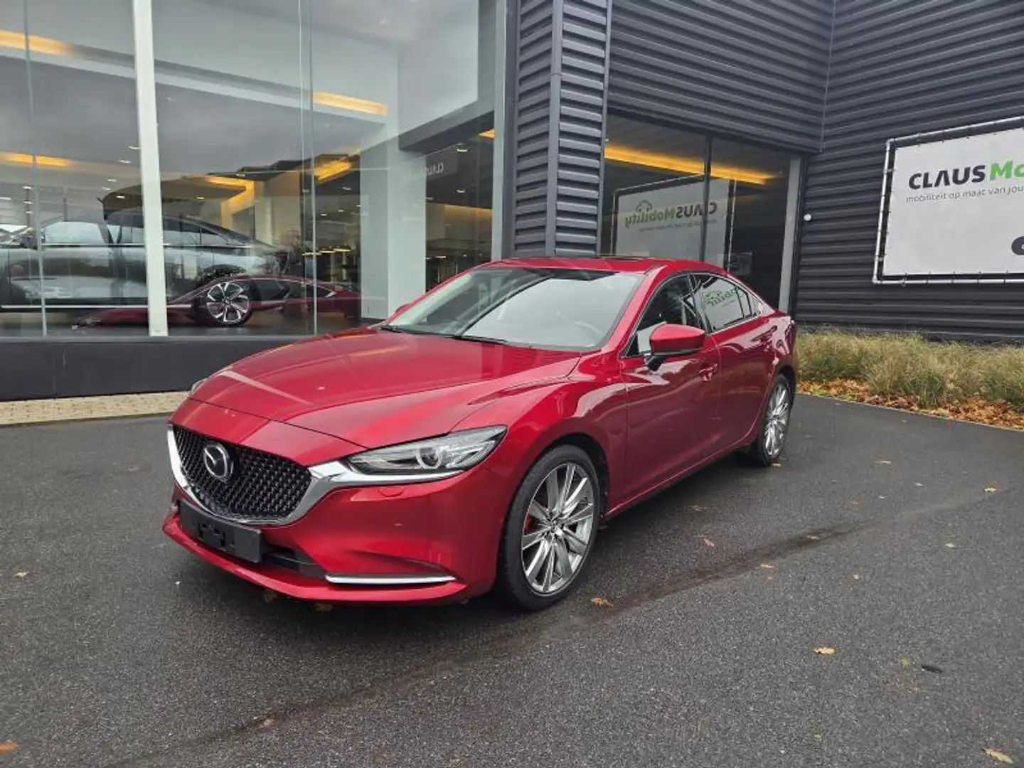 Mazda 6 Skycruise Mazda6 in prachtige staat! Rood - 2