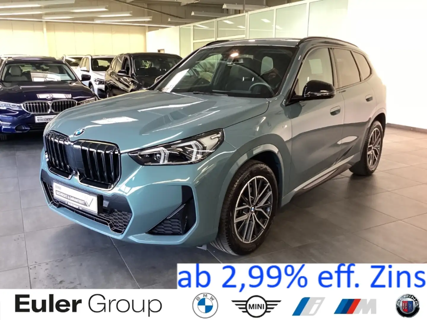 BMW X1 sDrive18iA M Sport 18'' HUD PA+ LCProf Komfzg Sonn Groen - 1