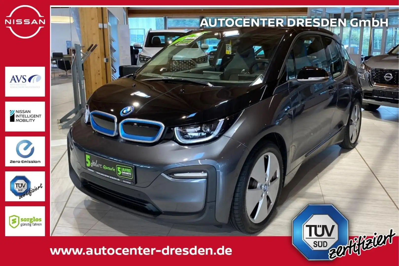BMW i3 Basis 42kwh Navi Kam SitzH LED Beige - 1
