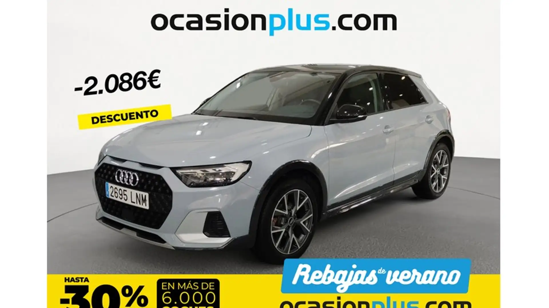 Audi A1 Sportback 25 TFSI Black line Gris - 1
