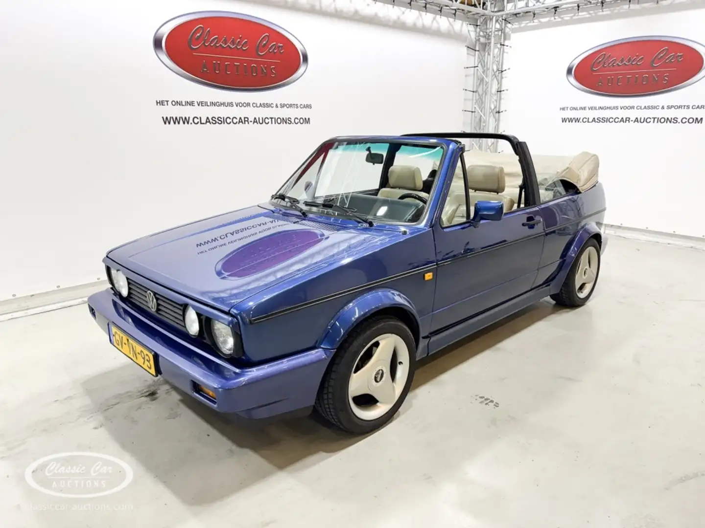 Volkswagen Golf GTI GTI 1.8 Convertible  - ONLINE AUCTION Blau - 1