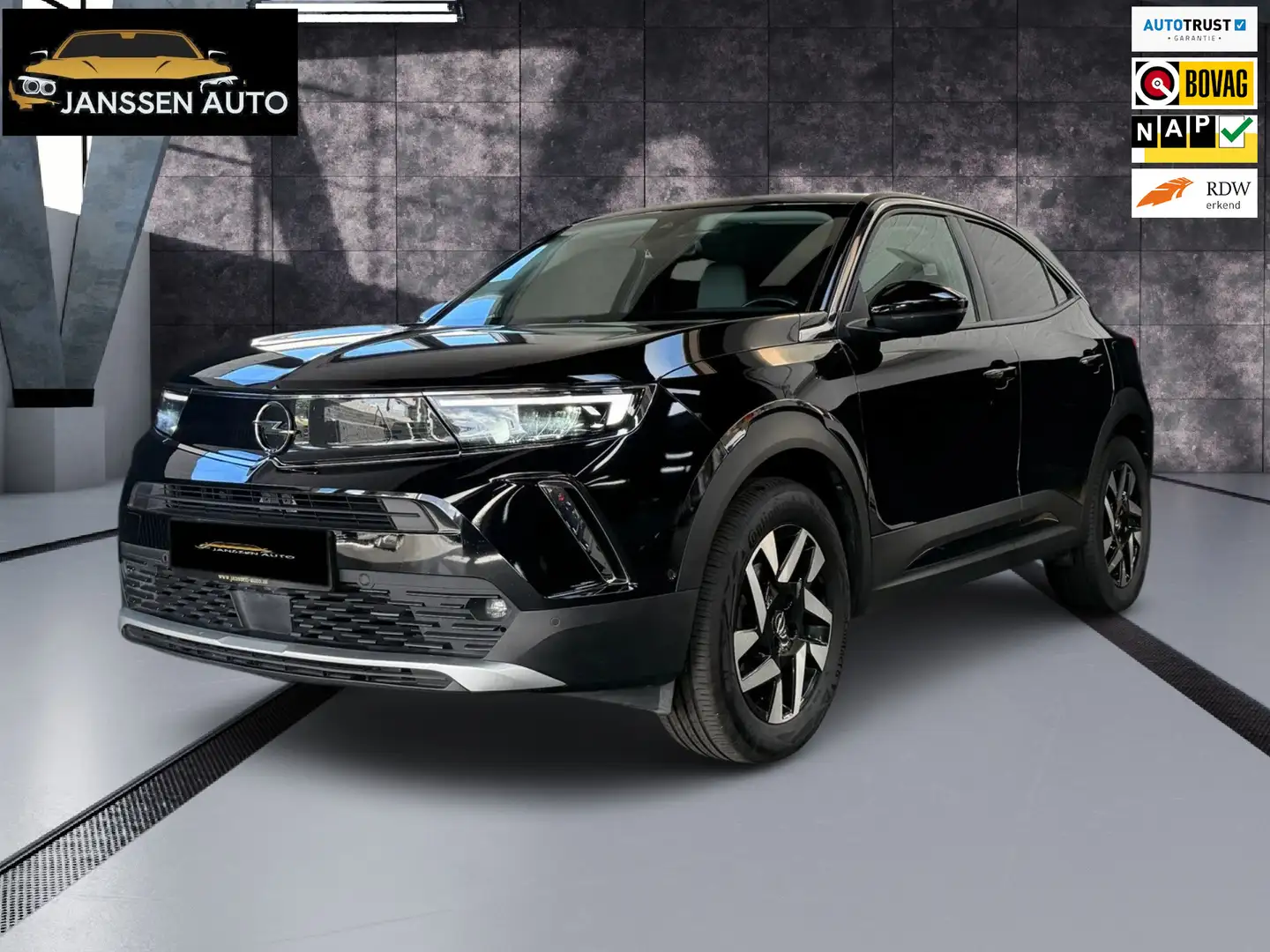 Opel Mokka 1.2 Turbo Elegance | Automaat | Navi | 360 Camera Zwart - 1