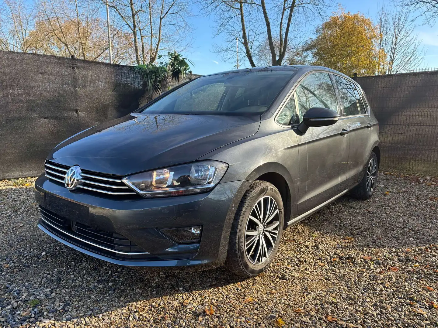 Volkswagen Golf Sportsvan 1.6 CR TDi Allstar DSG  1e PROP-PANO-NAVI-Eur6b Bleu - 2