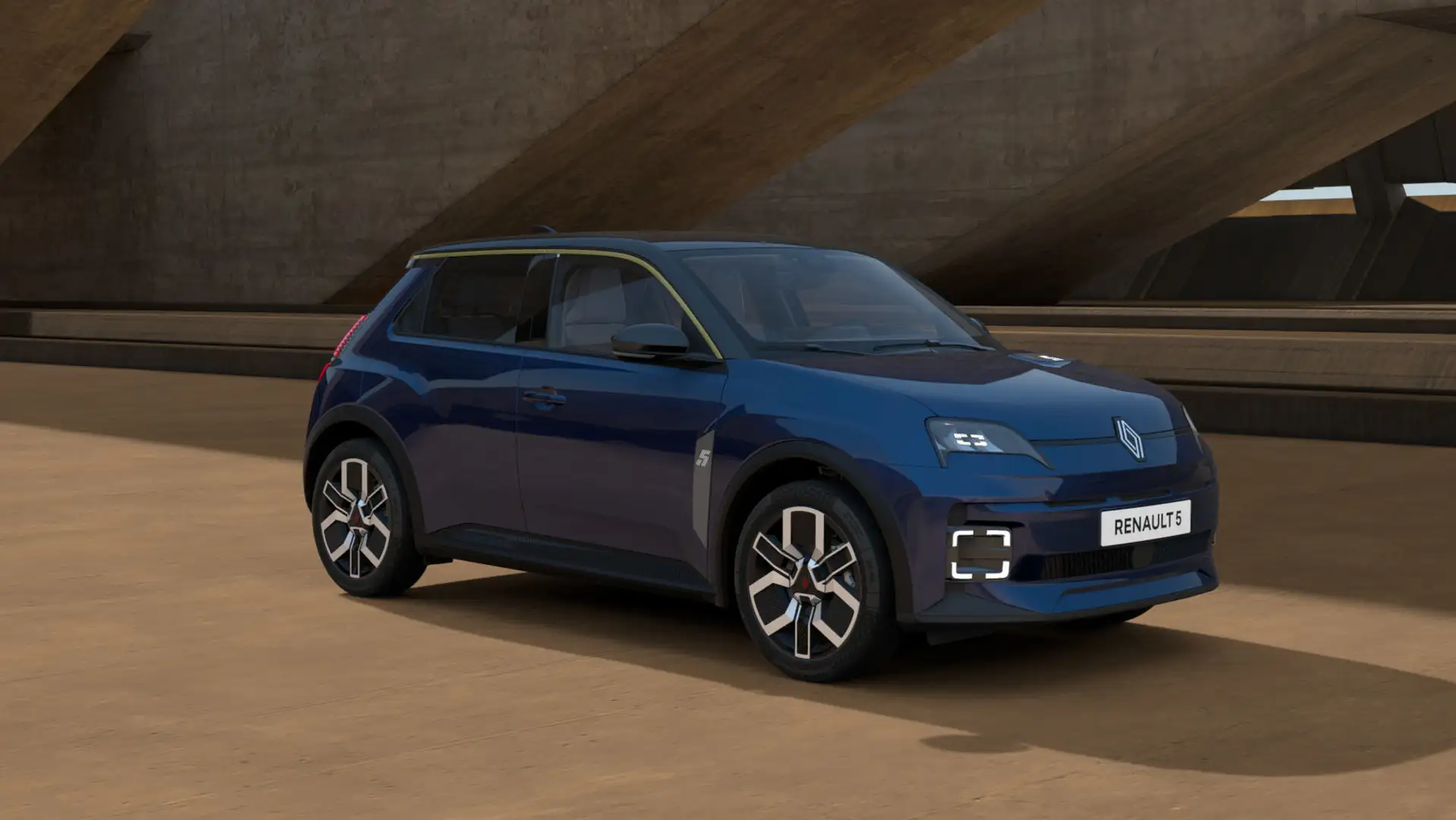 Renault R 5 E-Tech Techno 150 Comfort Range Blau - 1