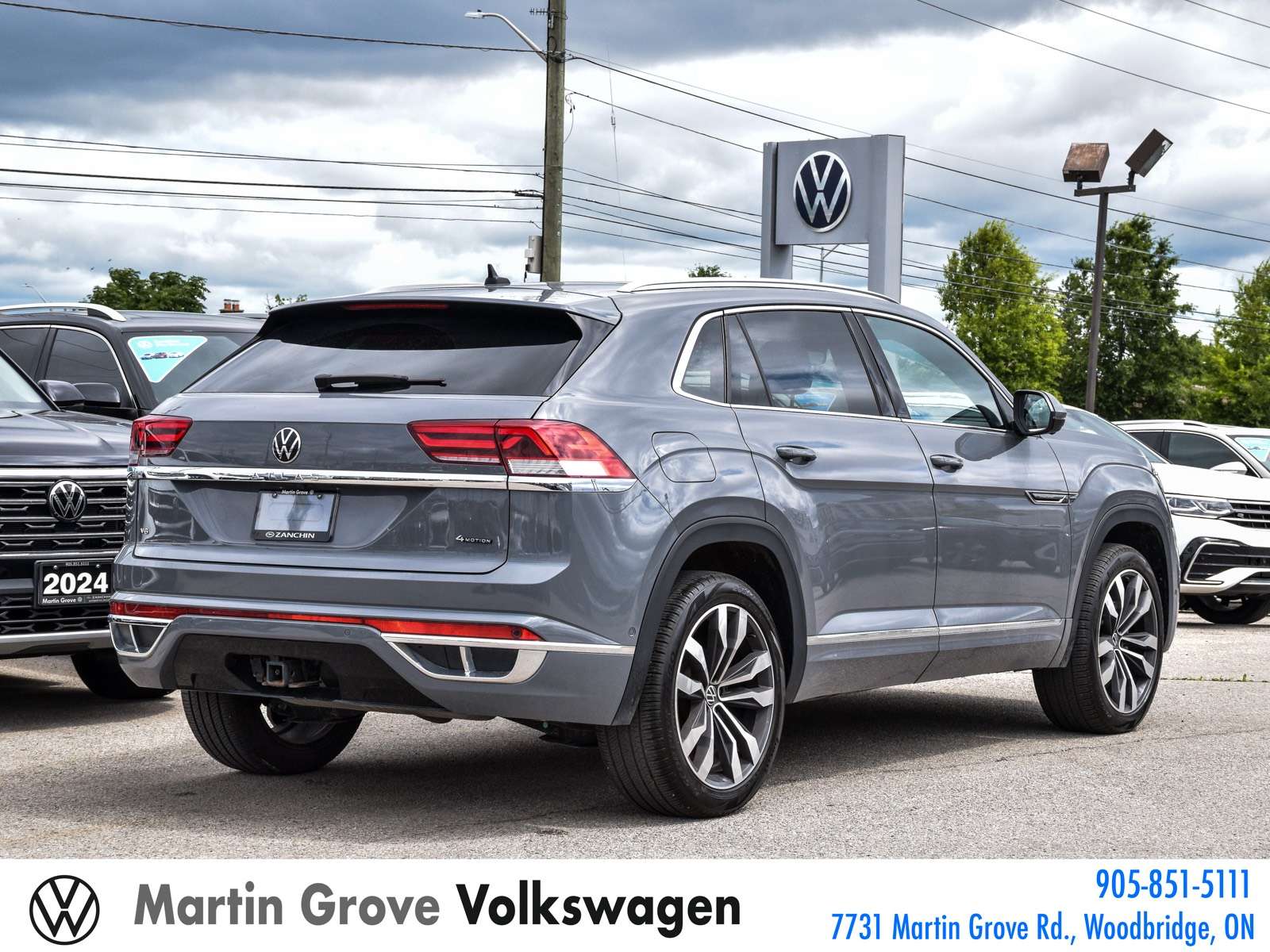 2023 Volkswagen Atlas Execline 3.6L V6 | Cinnamon Leather | 360 Camera — снимка 1