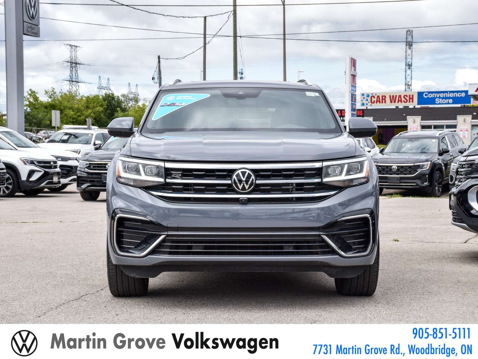 2023 Volkswagen Atlas Execline 3.6L V6 | Cinnamon Leather | 360 Camera — снимка 1