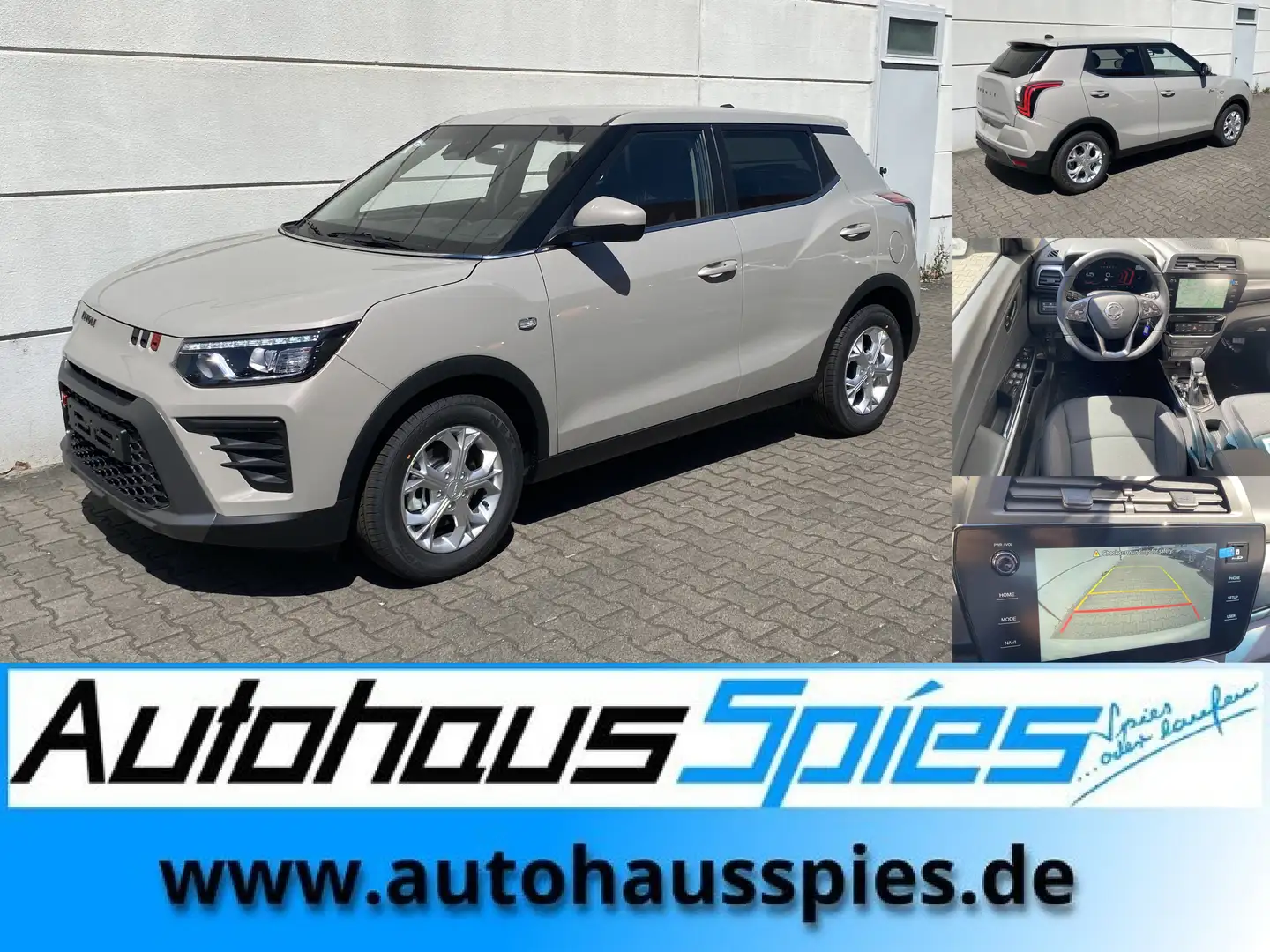 SsangYong Tivoli 1.5 T-GDI 2WD AT Nomad DigiCockpit RKam Nav Shz Beige - 1