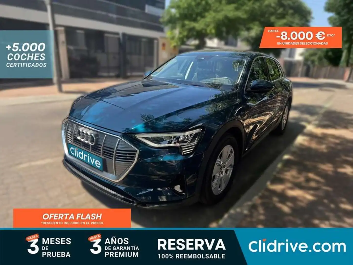 Audi e-tron 55 quattro Azul - 1