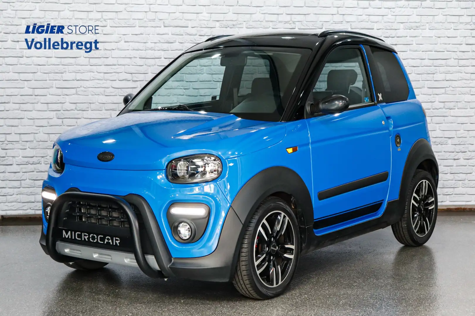 Microcar M.Go Highland X DCI Met Airco en Stuurbekrachteging! Blauw - 1