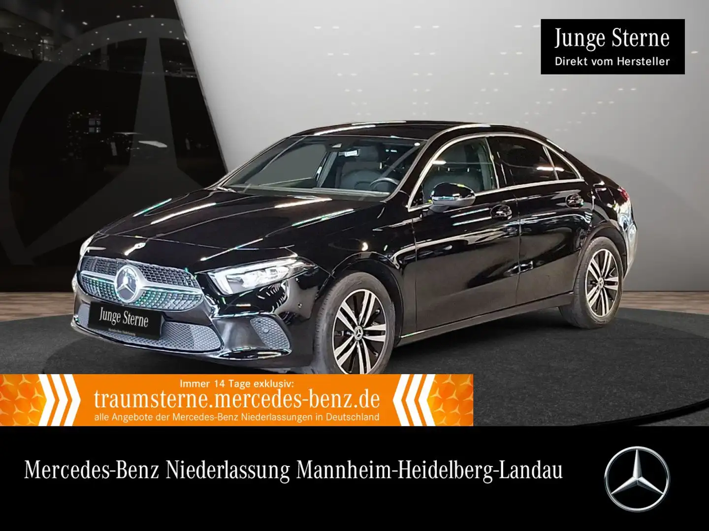 Mercedes-Benz A 250 e Lim PROGRESSIVE+LED+KAMERA+TOTW+8G Schwarz - 1