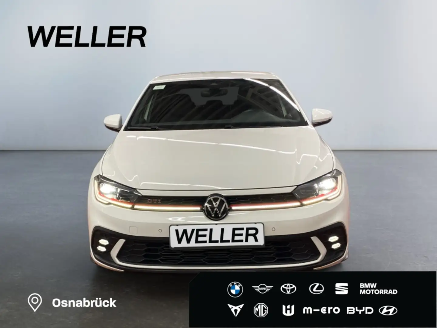 Volkswagen Polo GTI 2.0 TSI DSG *Matrix*Beats*Kamera*Keyless* Weiß - 2
