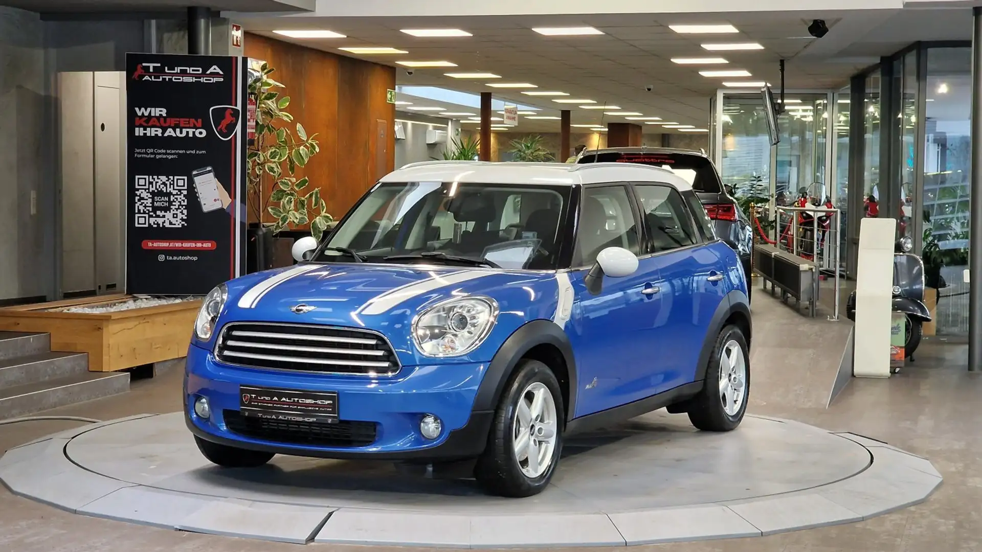 MINI Cooper D Countryman ALL4 *Tempomat*16Zoll*Xenon* Blau - 1