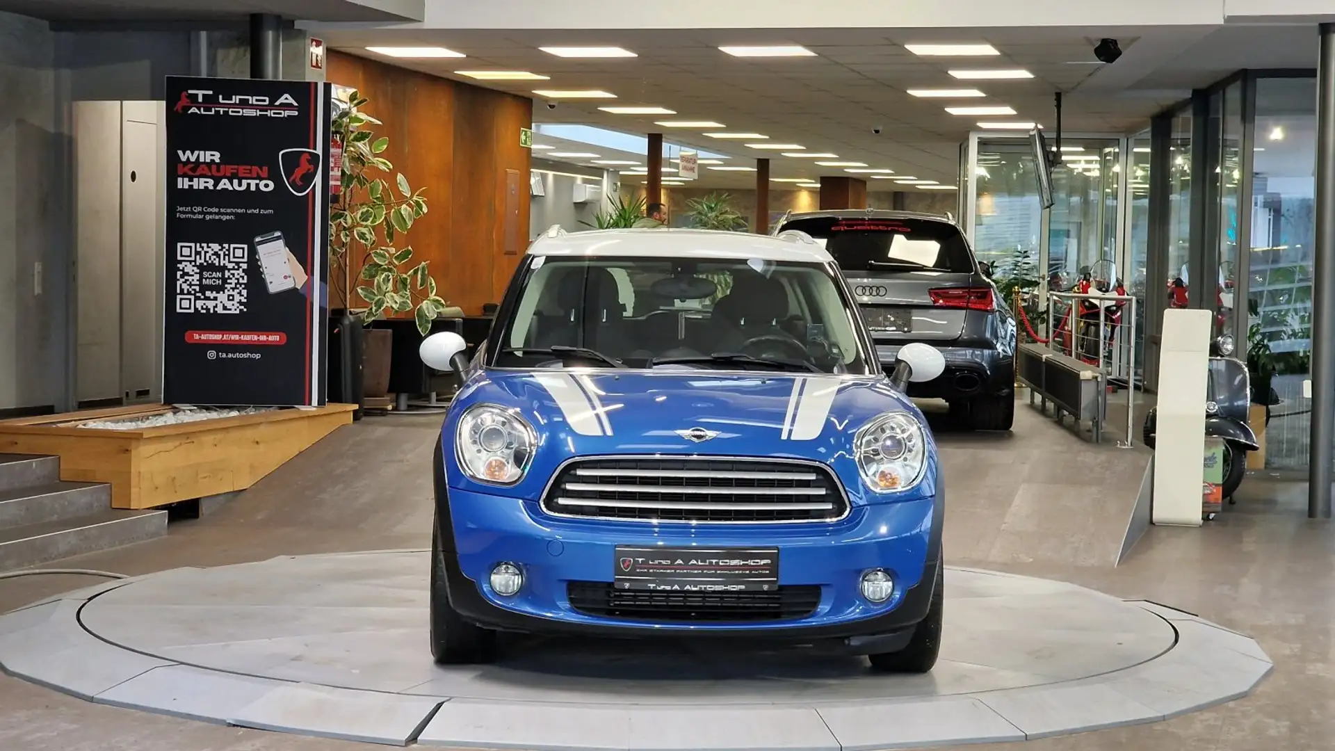 MINI Cooper D Countryman ALL4 *Tempomat*16Zoll*Xenon* Blau - 2