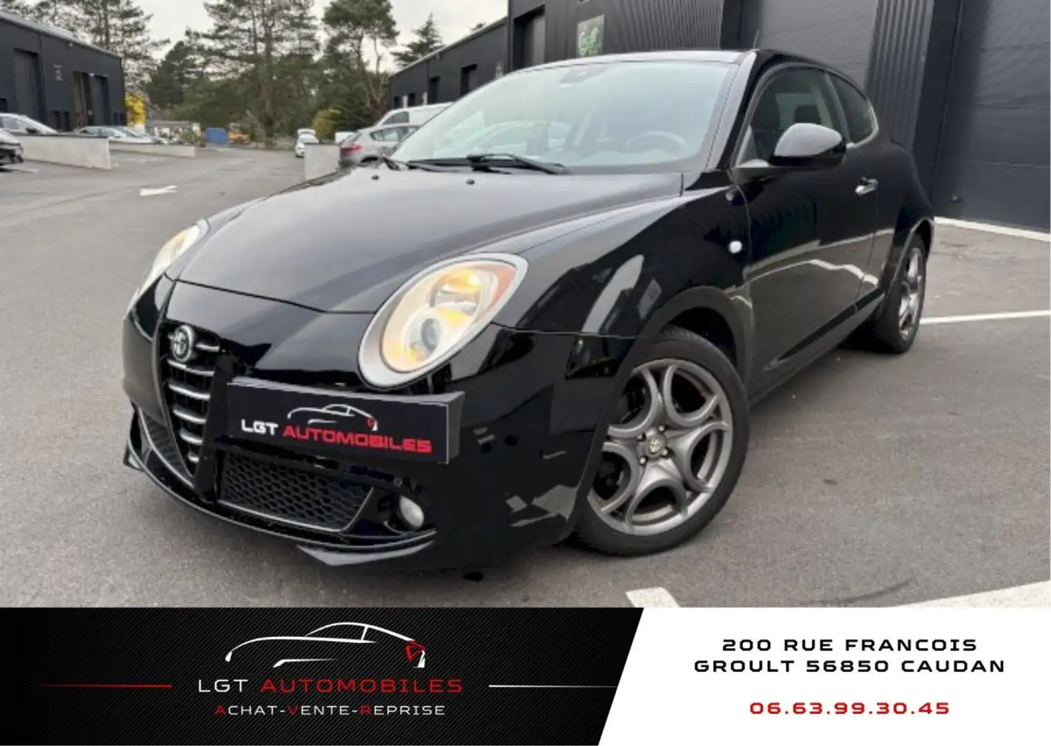 Alfa Romeo MiTo 1.3 JTDm95 Distinctive Stop&Start Schwarz - 1