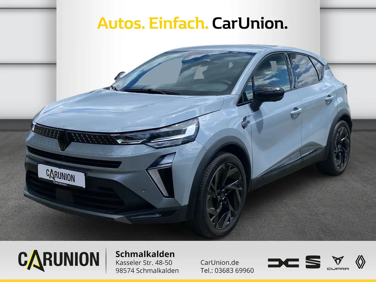 Renault Captur Esprit Alpine Mild Hybrid 160 EDC Gris - 1