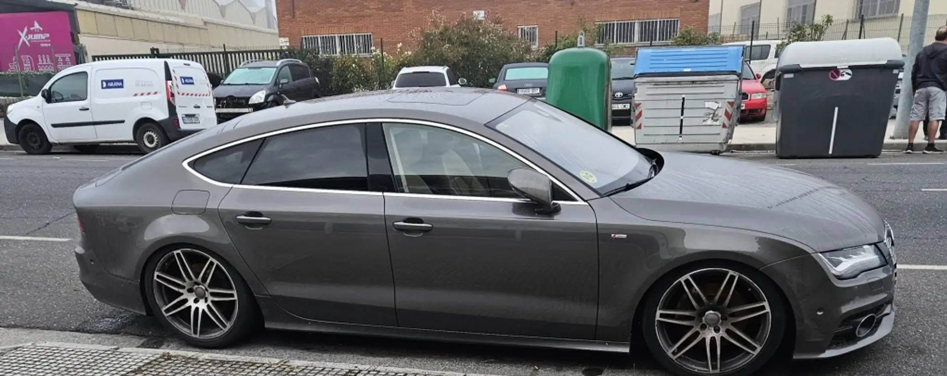 Audi A7 SB 3.0BiTDI S line quattro edition Tiptronic Gris - 1