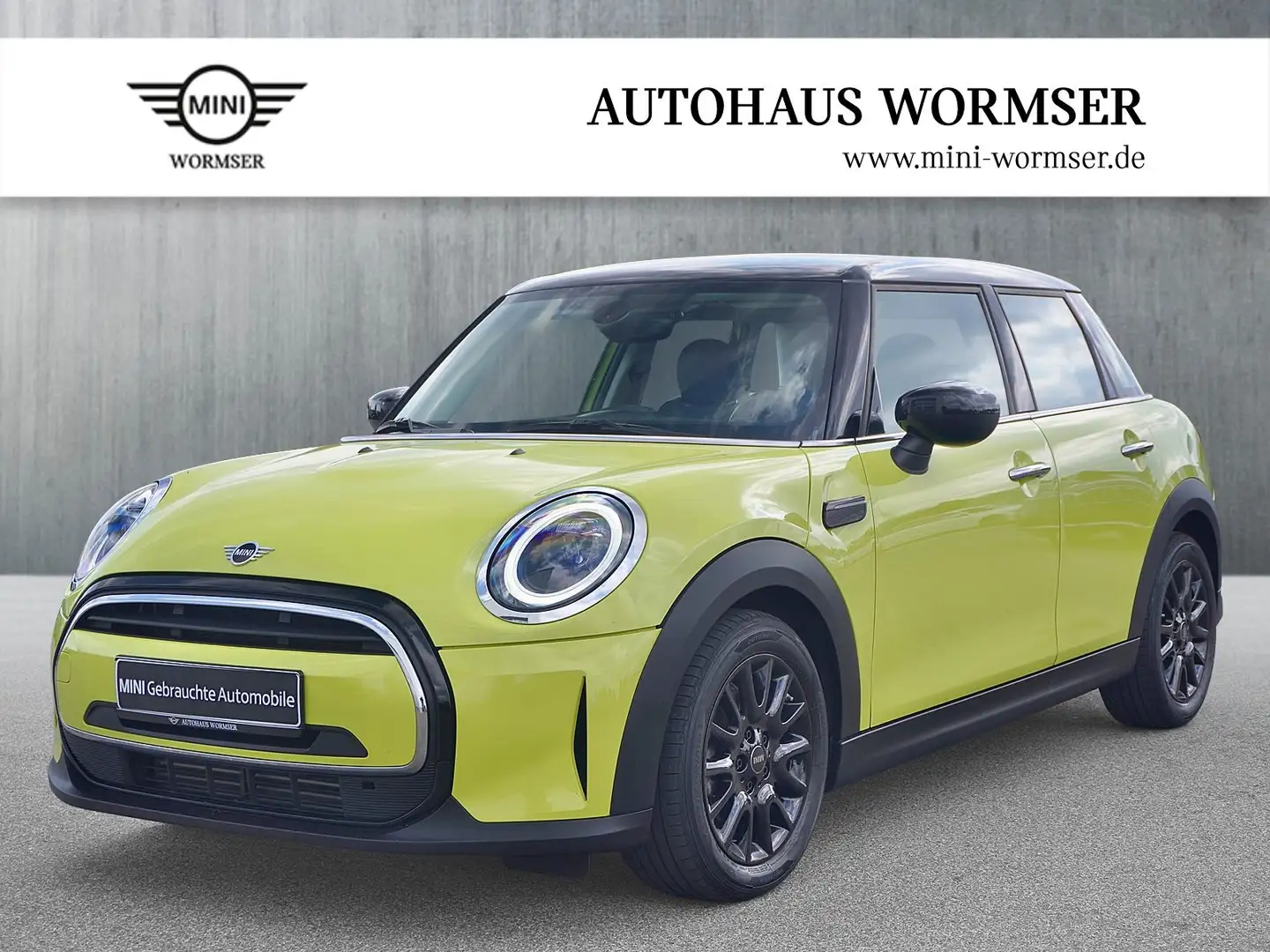 MINI Cooper 5-Türer DAB LED Navi Tempomat Klimaaut. Gelb - 1