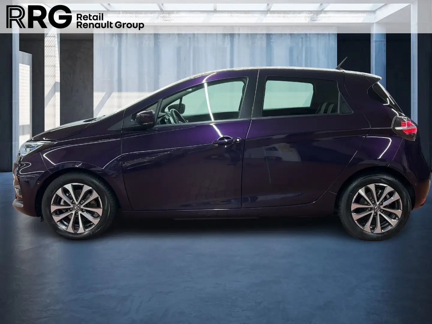 Renault ZOE INTENS R135 50 kWh CCS BATTERIEKAUF Violett - 2