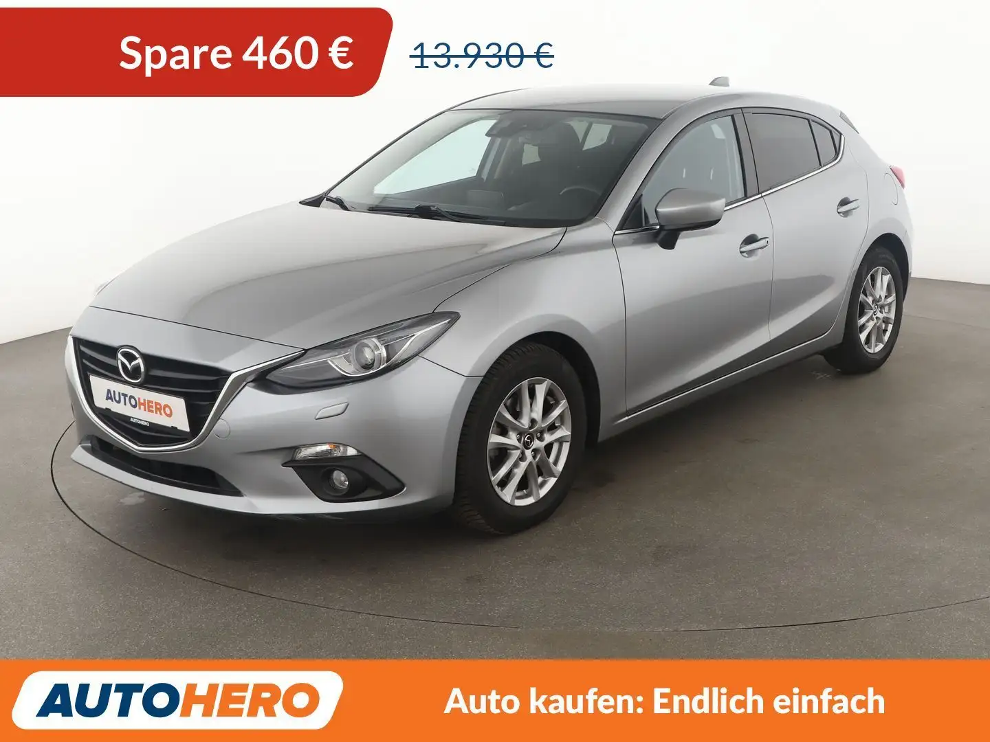 Mazda 3 2.0 Center-Line Aut.*NAVI*LED*TEMPO*PDC*SHZ* Grau - 1