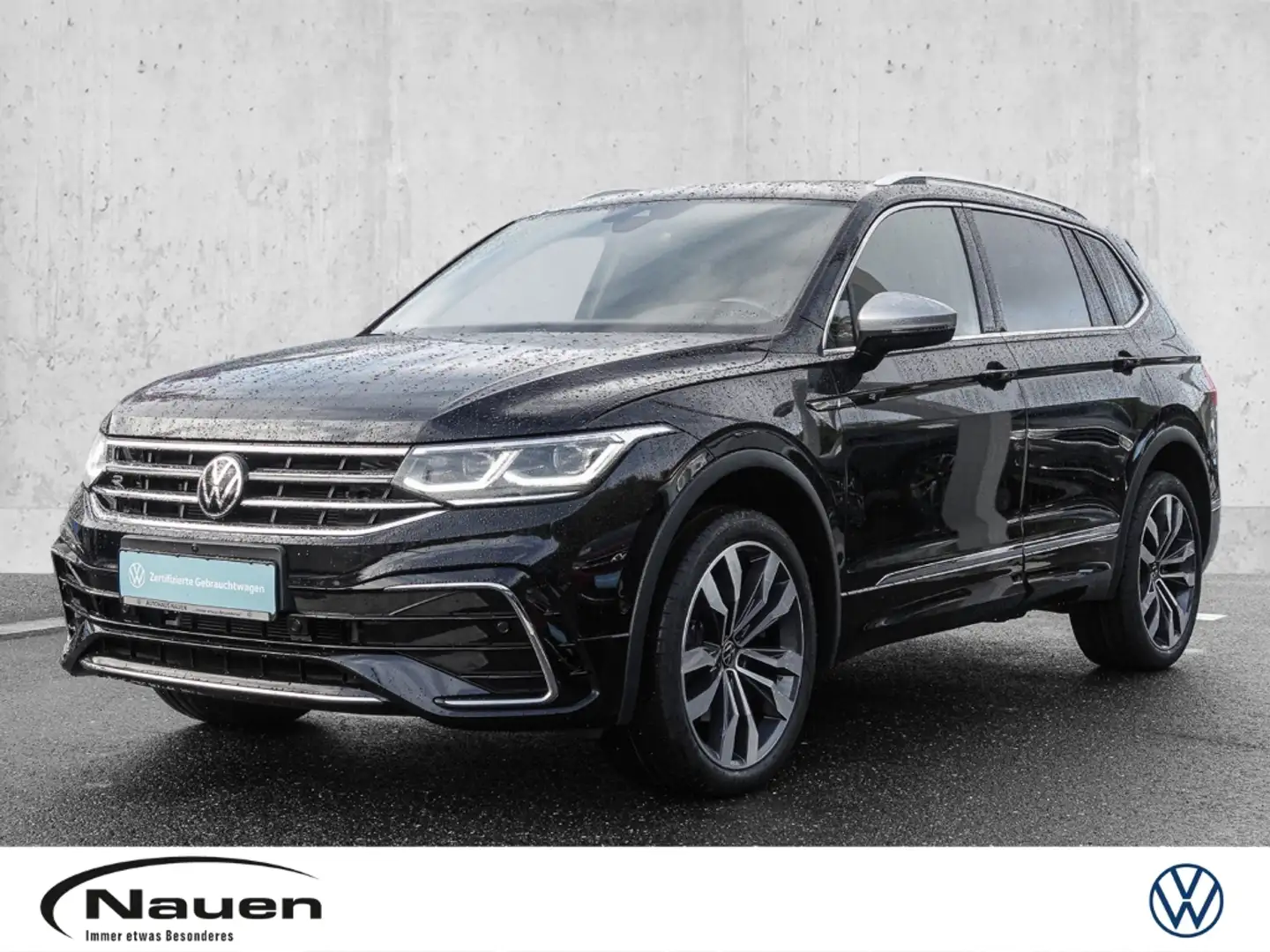 Volkswagen Tiguan Allspace 2.0 TDI R-Line 4Motion *7-Sitzer*AHK*PANO*MATRIX*H Noir - 1