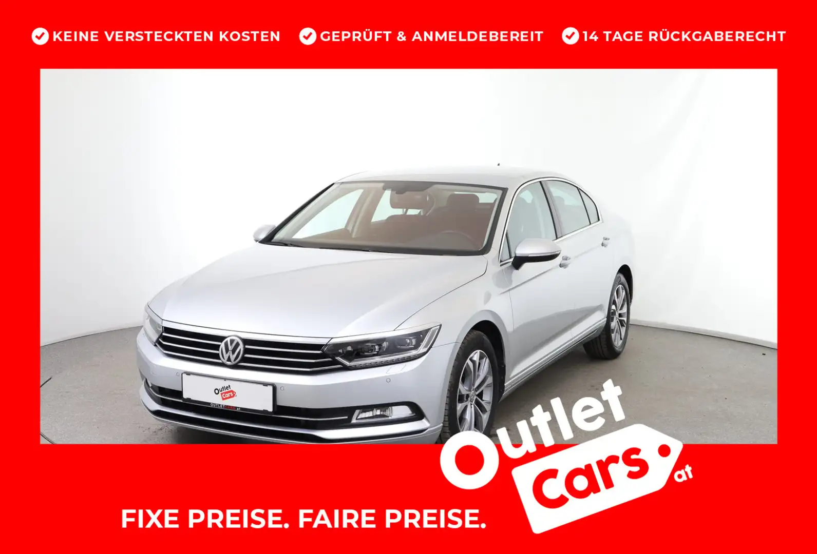 Volkswagen Passat Comfortline TDI DSG Silver - 1