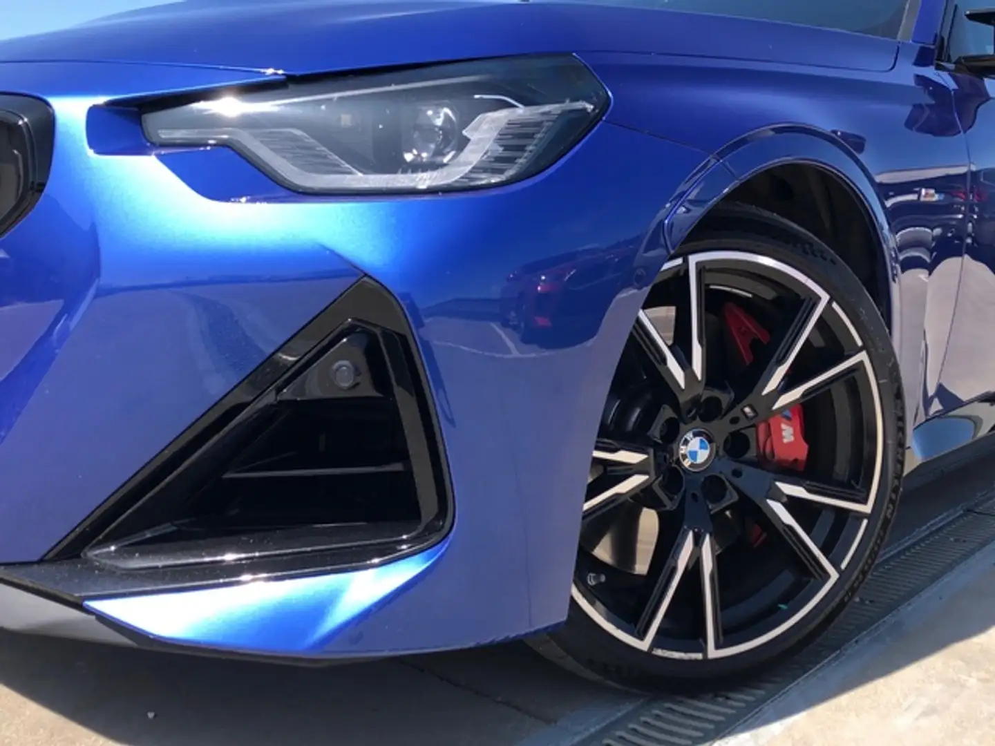 BMW 240 M240iA Coupé xDrive Bleu - 2