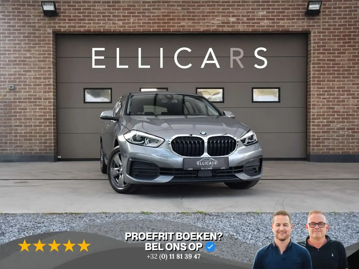 BMW 118 2.0 D / ADVANTAGE / CARPLAY / GPS / DAB / LED / AC Grigio - 1