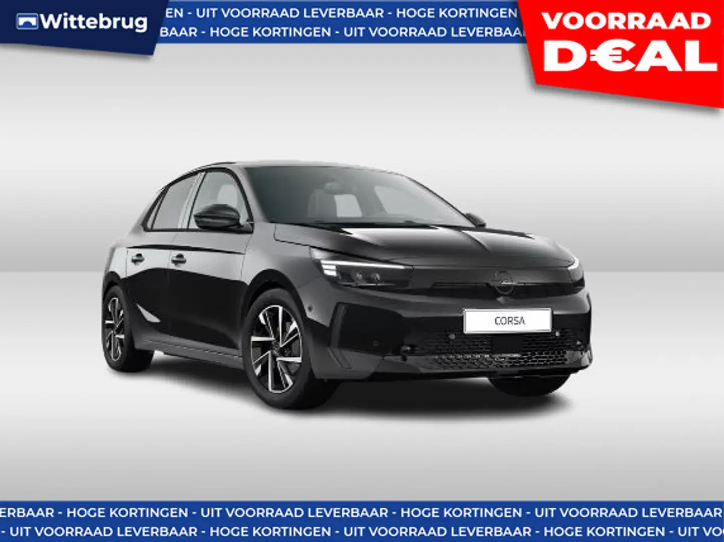 Opel Corsa 1.2 Turbo Yes DIRECT RIJDEN - 100PK Zwart - 1