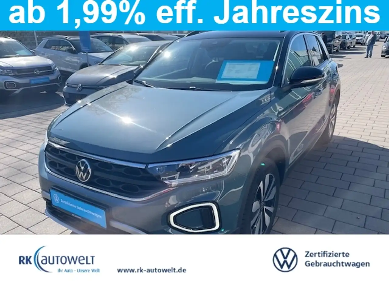Volkswagen T-Roc 2.0 TDI DSG Goal Navi AHK LED PLUS Kamera ACC Appl