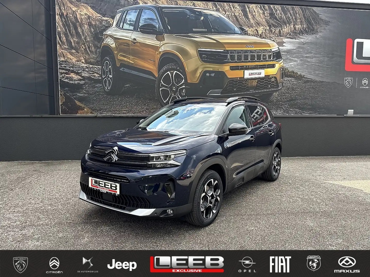 Citroen C5 Aircross BlueHDI 130 S&S EAT8 Max inkl. Urban Black Pake... Blau - 1