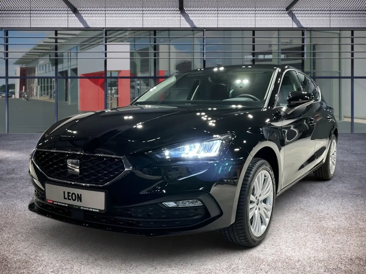 SEAT Leon 1.0 eTSI Style AUT LED Winterp. PDC SHZ LM Schwarz - 2