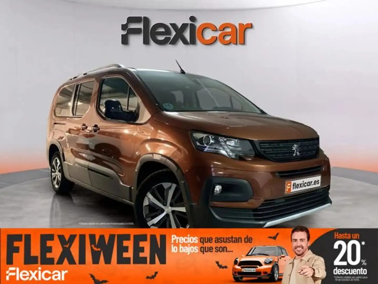 Peugeot Rifter GT Line Long BlueHDi 96kW EAT8 Marrón - 1