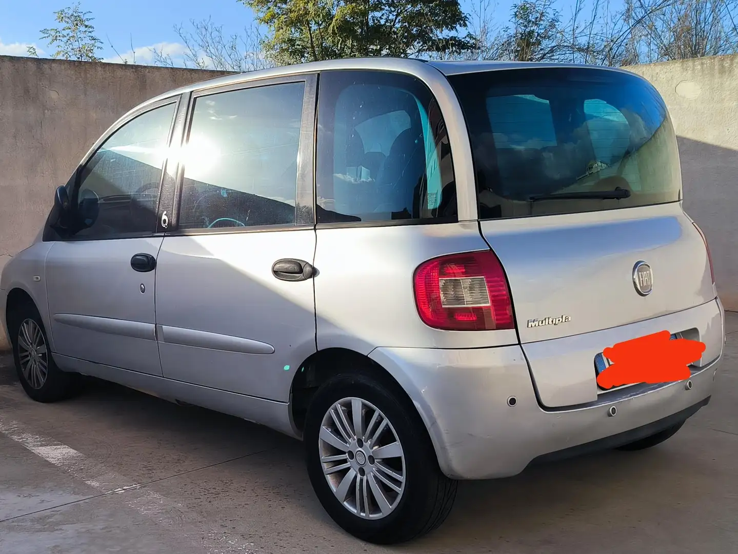 Fiat Multipla Multipla II 2010 1.6 16v natural power Emotion Grigio - 2
