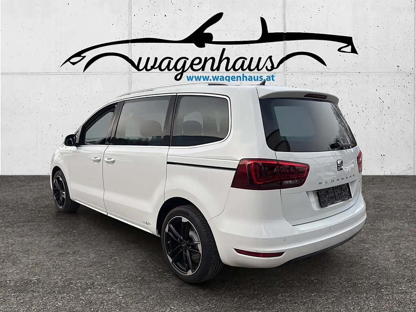 SEAT Alhambra Executive TDI DSG, ACC, AHV, Kamera , Weiß - 2