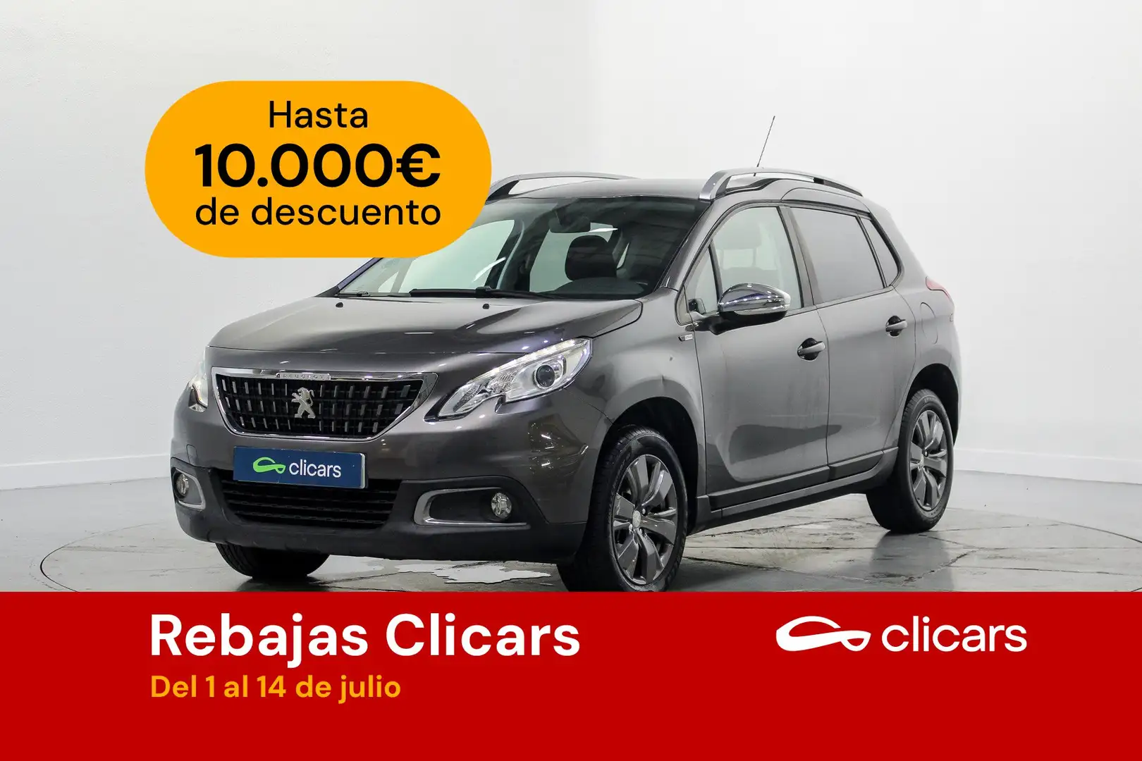 Peugeot 2008 1.2 PureTech S&S Style 110 Gris - 1